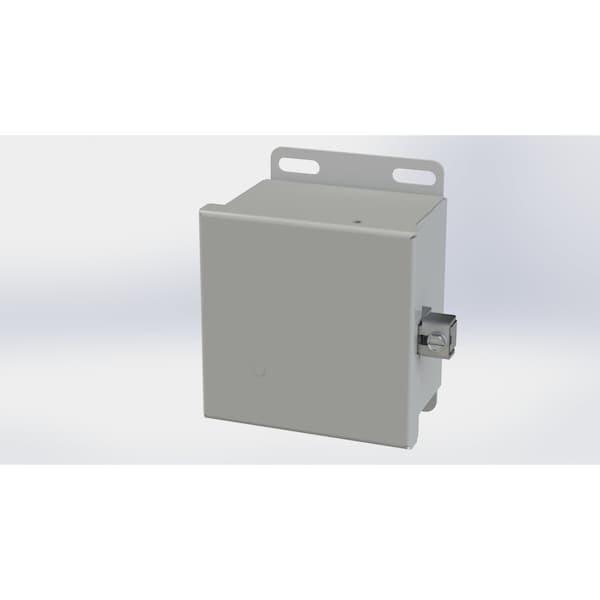 Screw Clamps Electrical Enclosures, 4.13 in H, 3 in D, 4 in W, NEMA 3R, 4, 12, 13, Carbon Steel